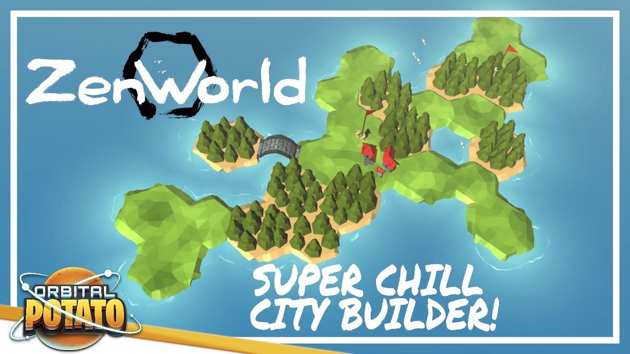 SUPER CHILL STRATEGY GAME! - Zen World - Procedural Generation City Builder