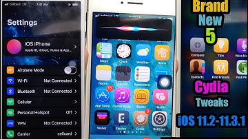 Top Brand New 5 Cydia Tweaks Compatible iOS 11.2-11.3.1