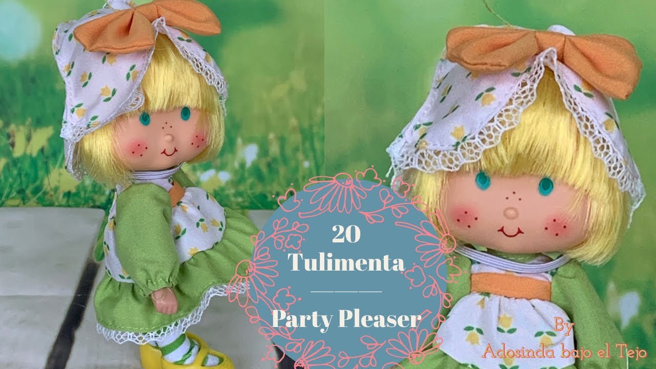 Poupée Strawberry Shortcake Party Pleaser – Mint Tulip – Kenner – MIB