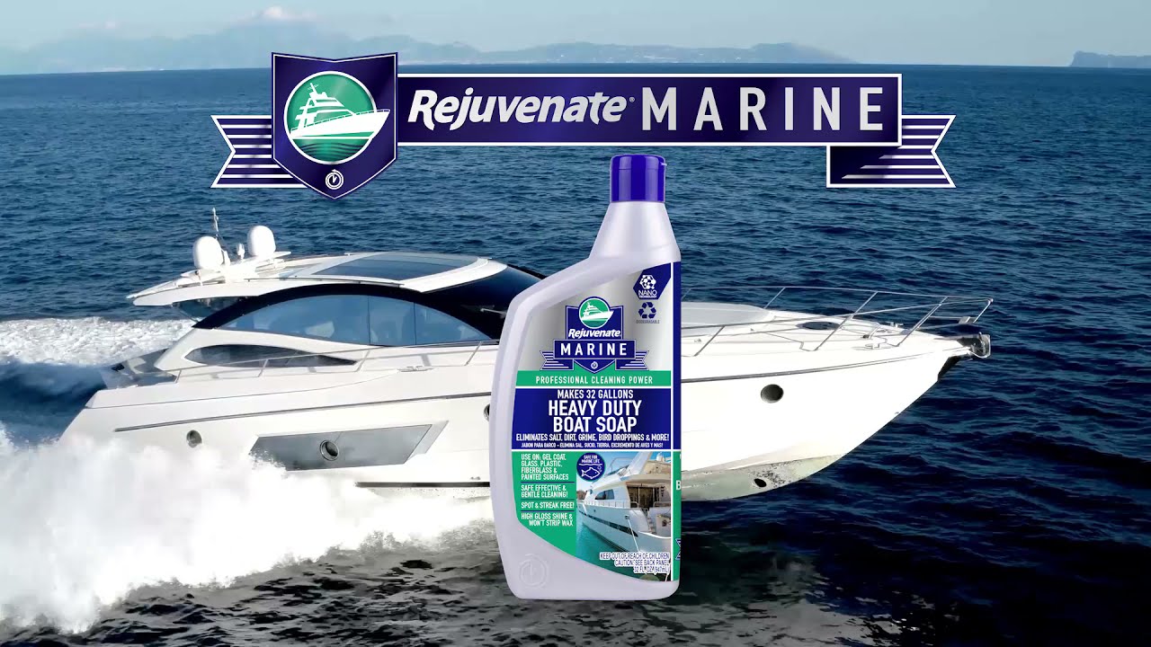 Rejuvenate Heavy Duty Boat Soap - Boat Detailing