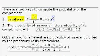 STAT 252 Ch 4 Probabilities