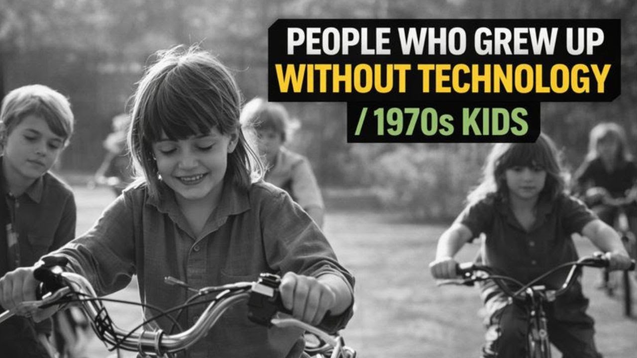 Psychology of People Who Grew Up Without Technology (1970s Kids)