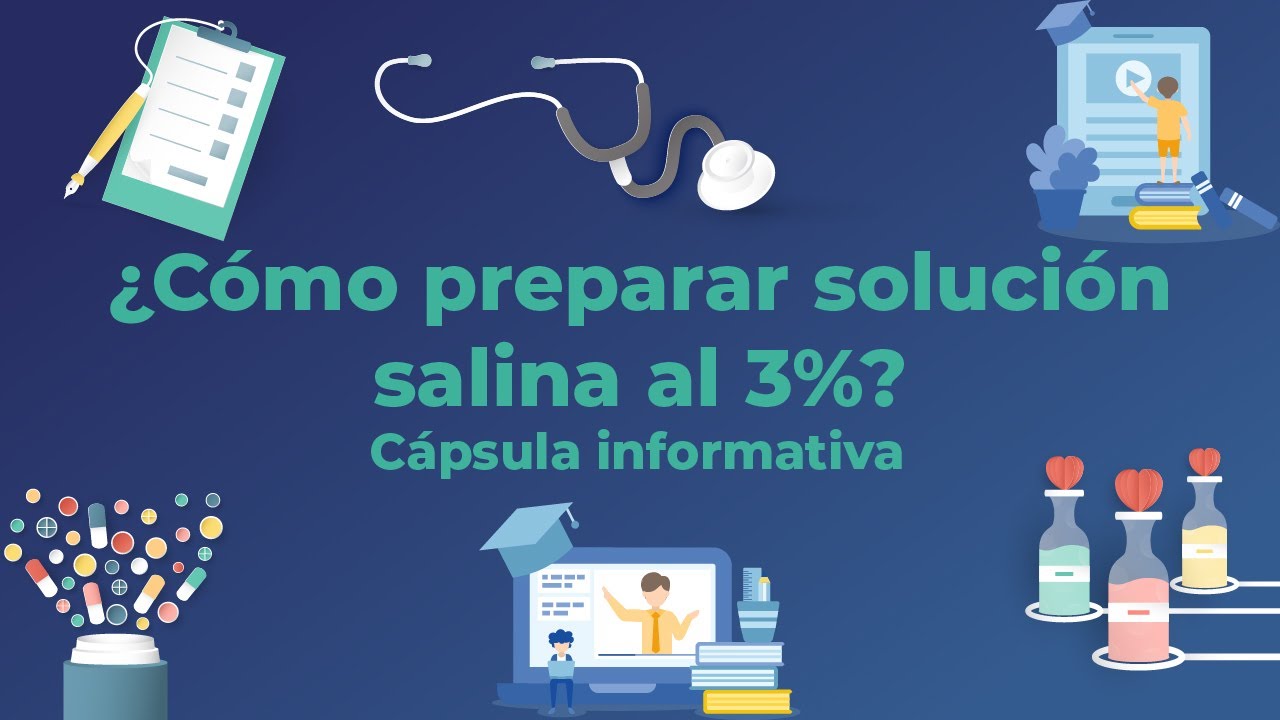 Solucion Salina Al 3 Como Preparar