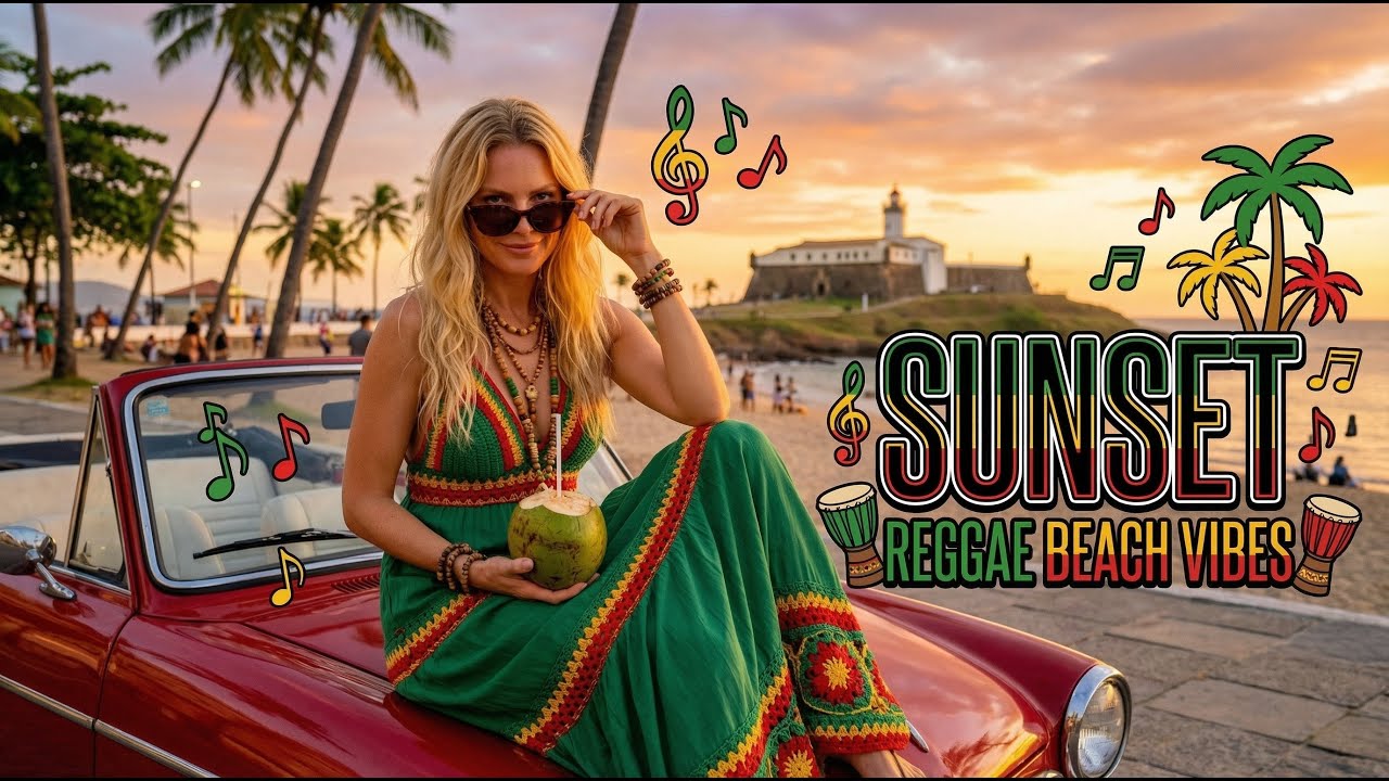 Golden Hour Reggae Mix Sweet Melodies For Summer Sunset Chill And