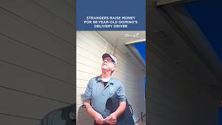 Strangers raise money for 68-year-old delivery driver #delivery #dominos