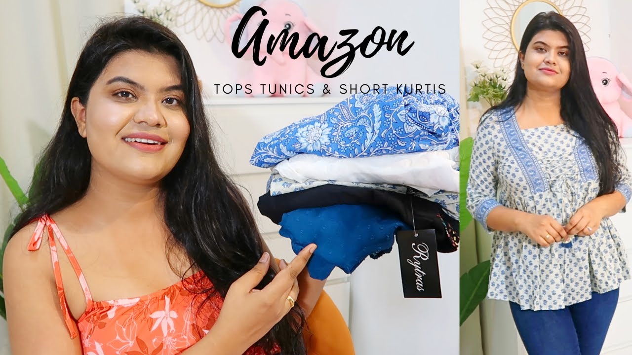 Amazon republic day sale haul tops tunics short kurtis and more YouTube
