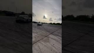 Mustang Drift Fail Collides With Supra