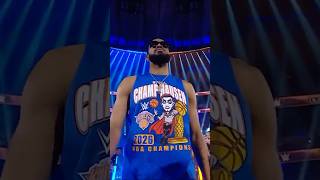 DANHAUSEN JUST BROUGHT OUT KARL-ANTHONY TOWNS at MSG!!! THIS IS AWESOME! 👏👏👏 #SNME
