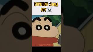 Shinchan Sigma Boy ☠️💀 #shorts #sigma #shinchan