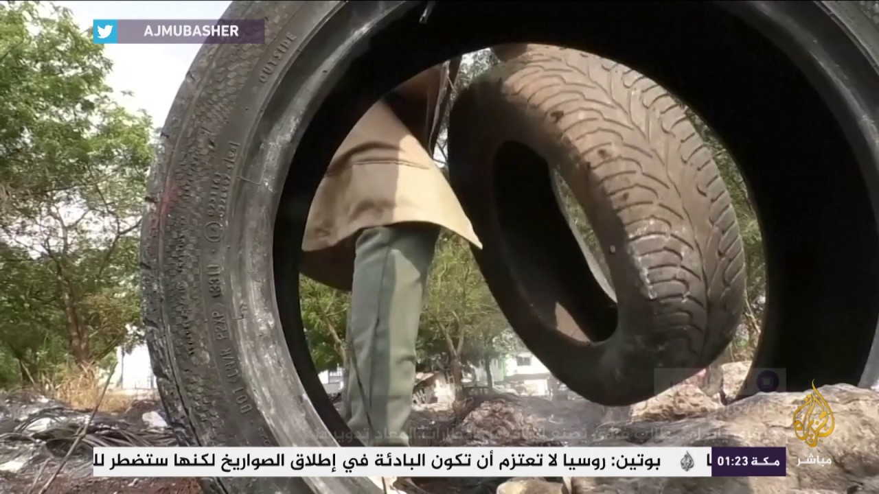 طالب غاني يصنع الأثاث من إطارات السيارات