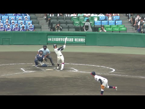 ≪選手権≫甲子園(2022)　大阪桐蔭　松尾選手(3年)　２打席連続ホームラン