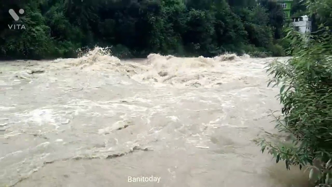 Today on 8 august 2022 Flood in sewa river in tehsil Bani distric Kathua jk.