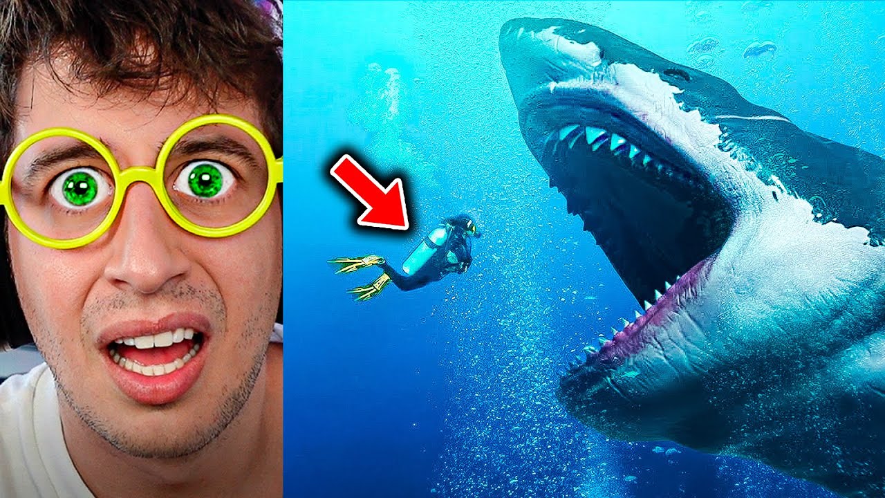 ESTE ANIMAL es REAL 😨!!! (Megalodón y Más Cosas que NO SABÍAS)