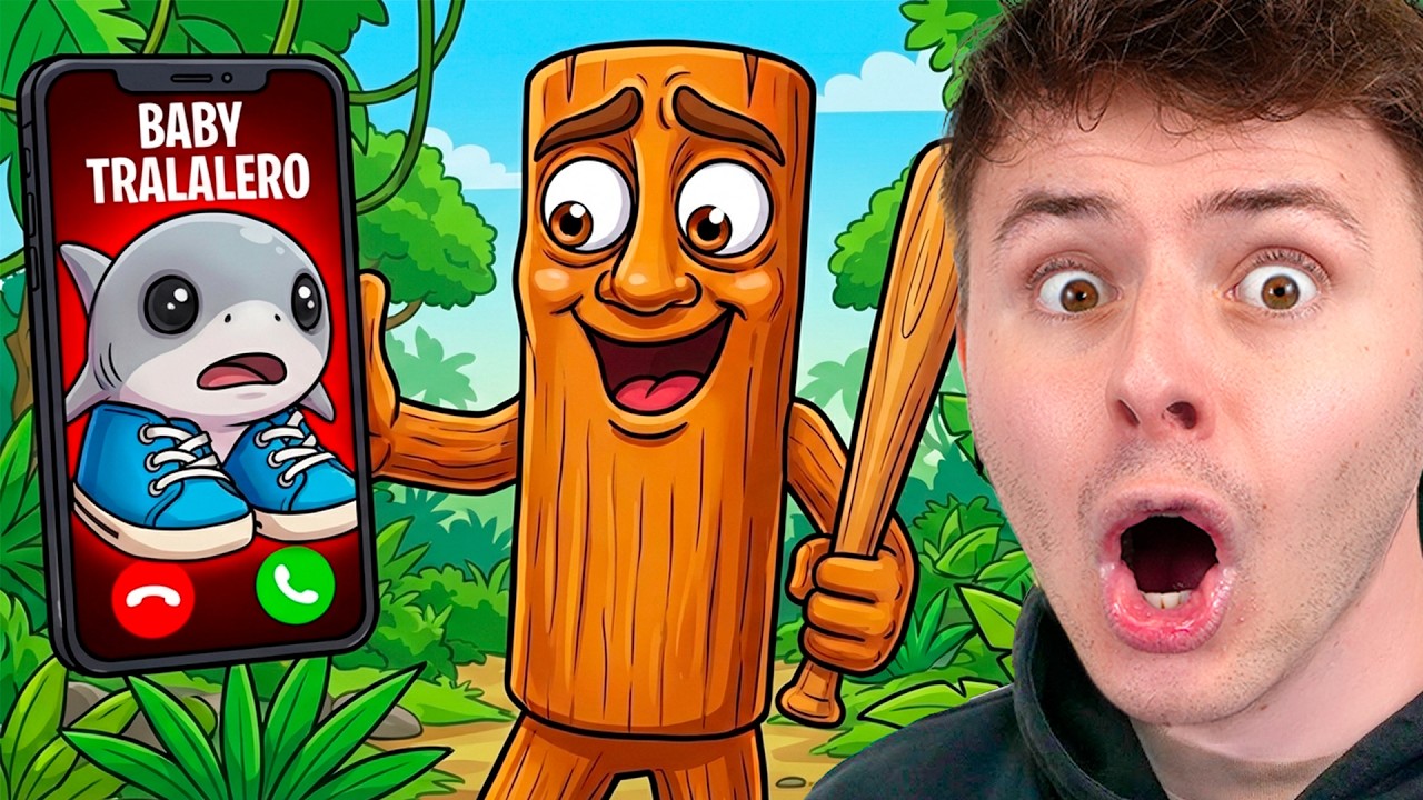 Miminko TRALALERO volá TUNG TUNG SAHUROVI v Barryho vězení! 😱