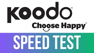 Koodo Data Speed Test