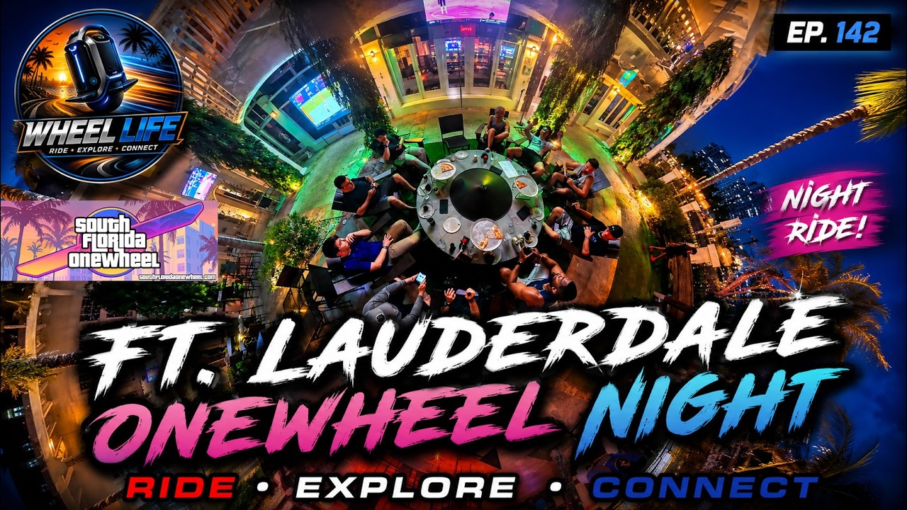 Wheel Life ride: OneWheel Join - Ripping the streets of Ft. Lauderdale.