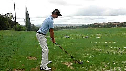 Paul Otte III slow motion driver target line view