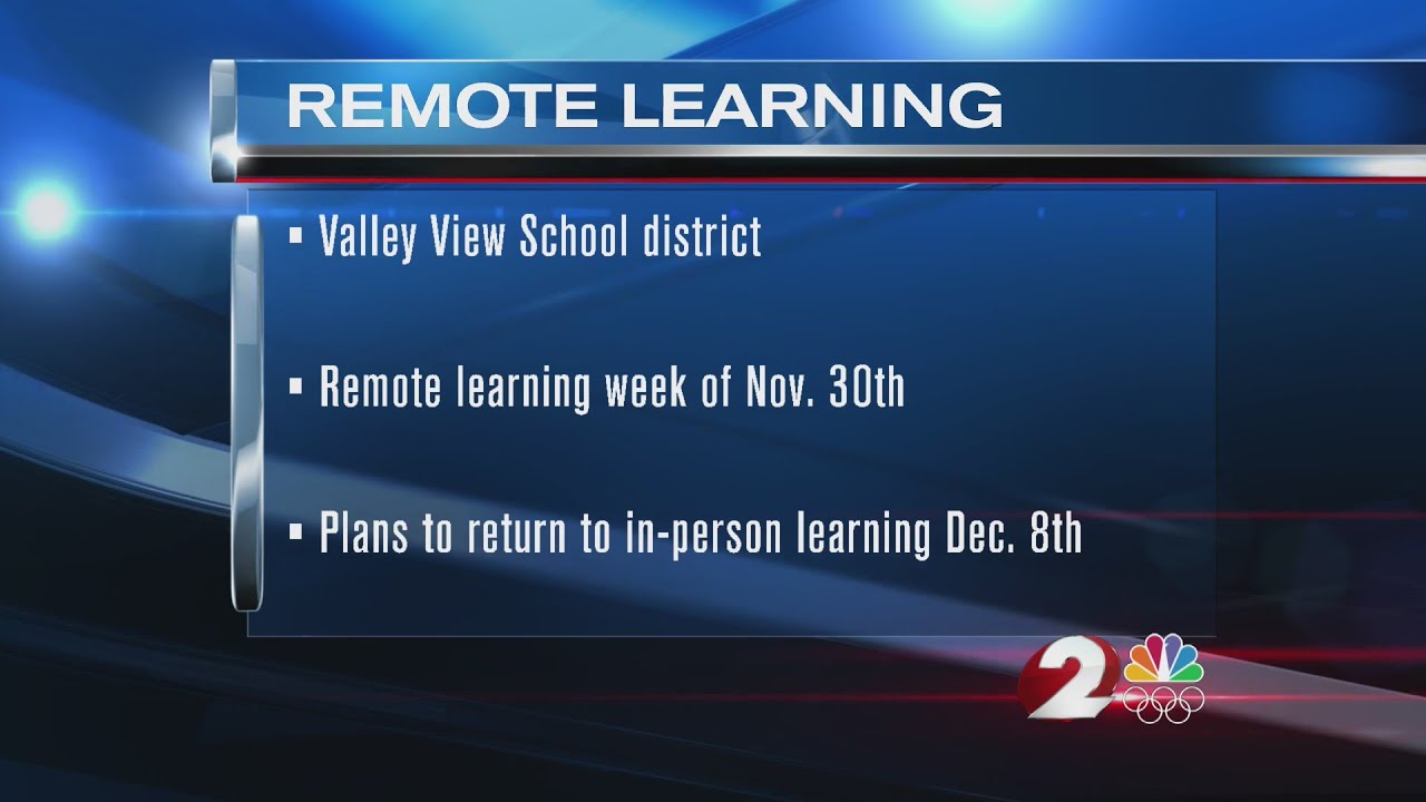 Valley View Schools move to remote learning after Thanksgiving