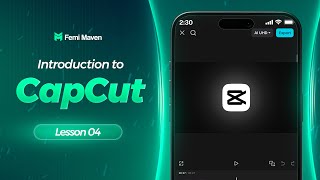 Lesson 4 | Introduction To CapCut Application
