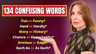 Confusing English Word Pairs (B1–C2 Level) | Vocabulary Masterclass