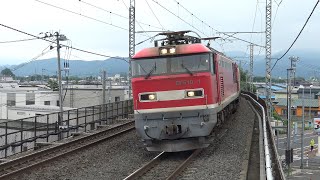 【4K】EF510-1 トップナンバー 4094レ 札幌(タ)→名古屋(タ) 筒井駅 2025/6/26 #EF510 #レッドサンダー