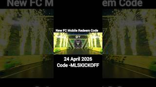 New FC Mobile Redeem Code 🥶 (24 April 2026)#football#fcmobile#fc24 #efootball#fifa#fc25#efootball
