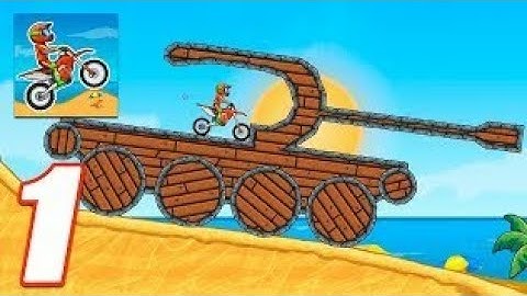 MOTO X3M Bike Racing Game- Level 1-15 Gameplay walkthrough part 1(ios Android )