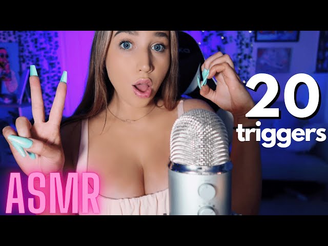 ASMR| 20 Triggers in 20 Minutes ✨ trigger assortment for relaxation & sleep 🛌 😴