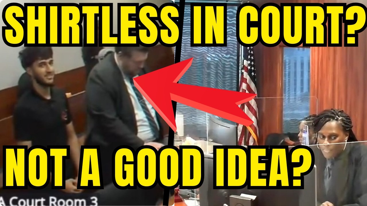 Judge RAGES at Shirtless Defendant in Zoom Court! (You Won't Believe What Happens Next)