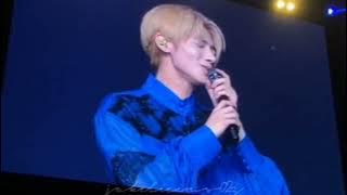 Hati Hati di Jalan - Tulus cover by Taehyun TXT at concert Act Love Sick Jakarta 12 Oktober 2022