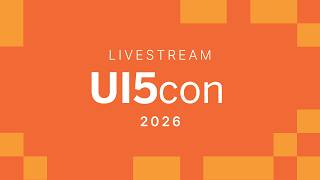 UI5con 2026: Live from the Main Stage! screenshot 3