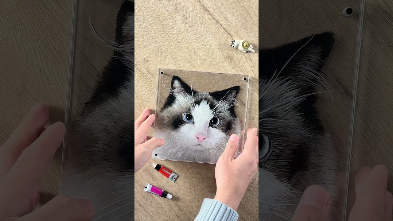 Timeless Moments with My Pet, Captured in this Custom Portrait.❤️ 