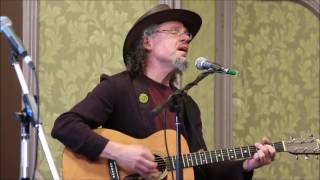 Caleb Miles performing at the Ross Creek Centre of Arts