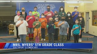 The Daily Pledge Mrs. Myers 5Th Grade Cl