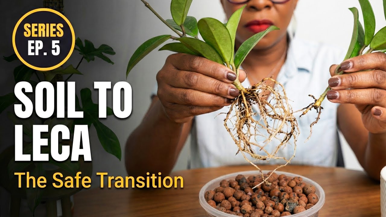 Выращивание в леке (Эпизод 5): как пересадить растения из почвы в леку