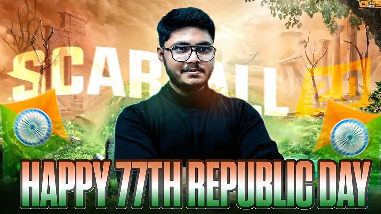 ScarFall 2.0 LIVE 🔴 Ranked Grind With Purpose | Republic Day Event Progress
