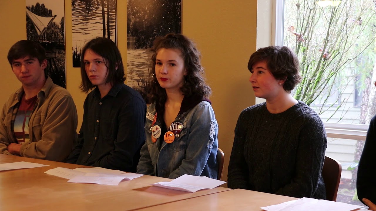 Students explain provisions of SB 501