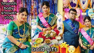 7th month traditional bengali baby shower ceremony vlog sath mash saadh puron pregnancy journey