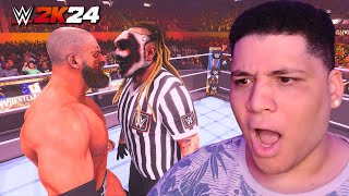 I Played As a Referee In WWE 2K24 Online Mode!