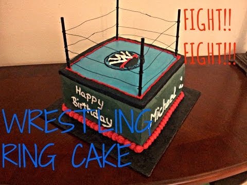 wrestling-ring-icing-cake-idea