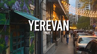 Пешеходная экскурсия по Еревану | YEREVAN Walking Tour, Armenia, September | Walking Street