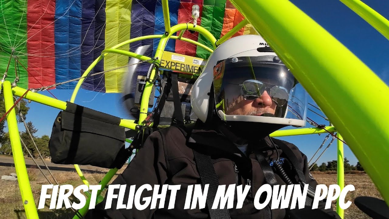 First Flight in my own Powered Parachute. SixChuter SR5XP