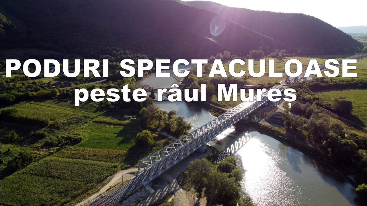 ȘANTIER  Podurile peste Mureș, pe calea ferată Gurasada – Simeria