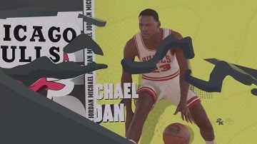 Michael Jordan Dunks on Rookie Patrick Ewing!