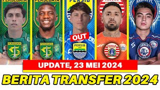 10 BERITA TRANSFER LIGA 1 2024: 4 PEMAIN RESMI, BELTRAME OUT PERSIB, COSTA & RIVERA KE PERSEBAYA