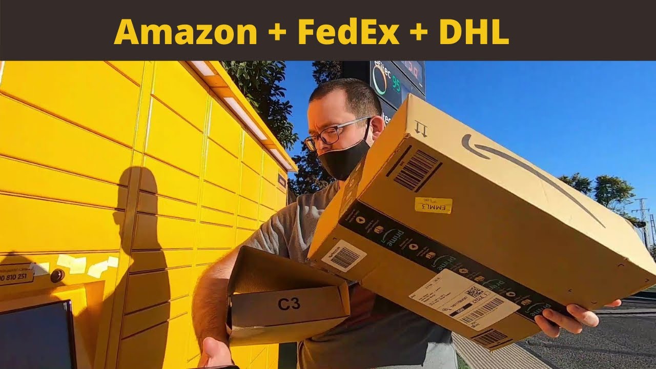 SPAIN VLOGS: Amazon + DHL + FedEx when you do full-time travel