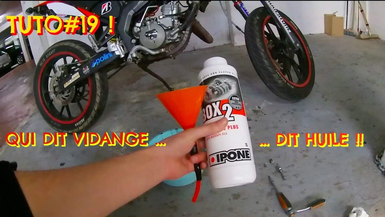 TUTO#19 Comment faire sa vidange sur une 50cc ?? - YouTube