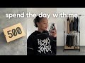 spend the day with me: skincare, making content & vibes