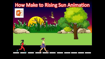 Create Rising Sun Animation In PowerPoint