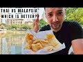 Roti Canai Street Food in Bangkok - Better Than Roti Canai in Malaysia? Thai Food Vlog